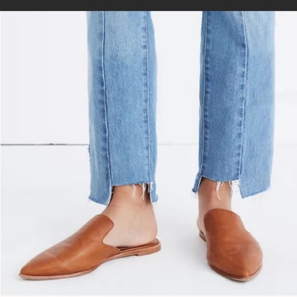 Madewell Shoes - MADEWELL The Gemma Mule in Leather Size 8.5